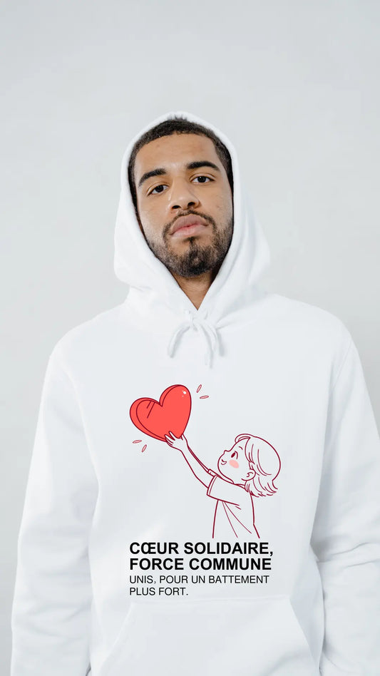 Sweatshirt Unisexe "Enfant du Cœur Solidaire" BOOST'UP MALL