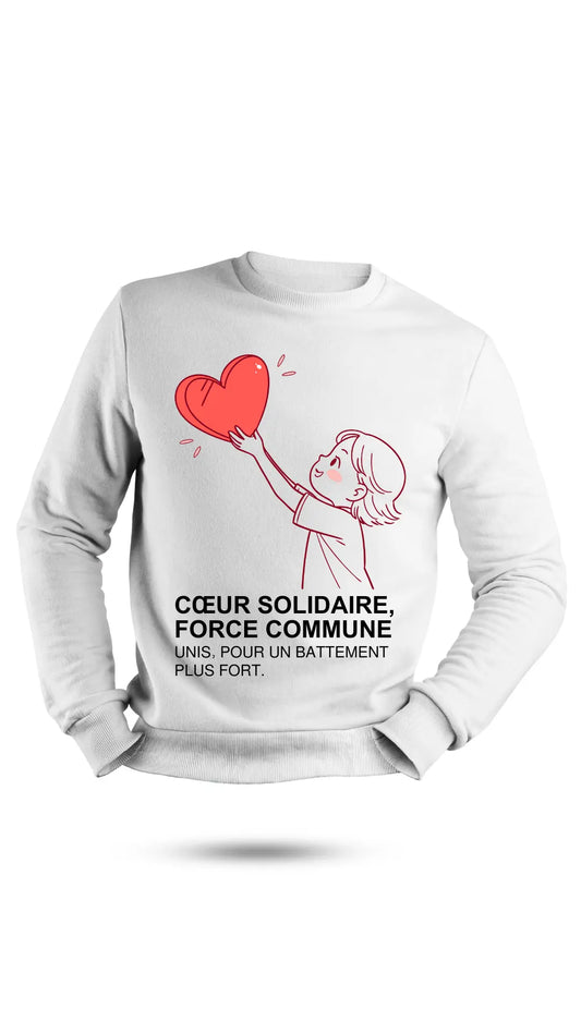 Pull "Élan de Cœur Collectif" BOOST'UP MALL