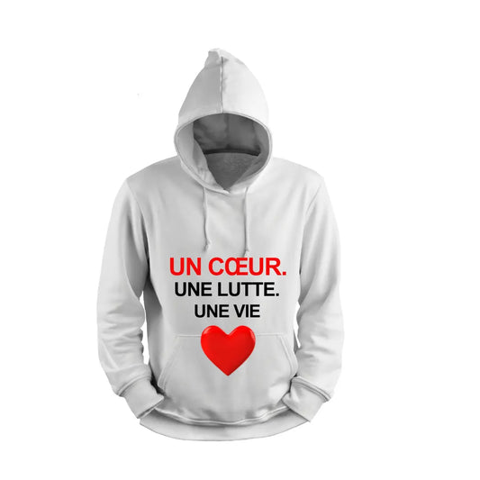 Hoodie "Manifeste du Cœur" BOOST'UP MALL