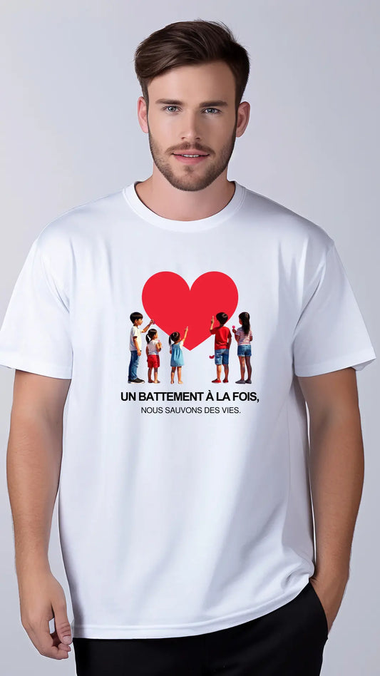 T-shirt "Génération Cœur" BOOST'UP MALL