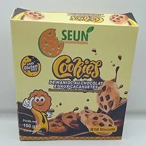 cookies de manioc au chocolat et cacahuètes BOOST'UP MALL